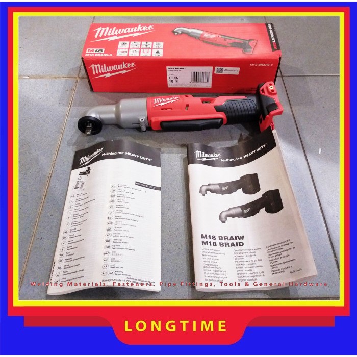 Milwaukee M18 BRAIW-0 Cordless Impact Wrench 3/8" Right Angle