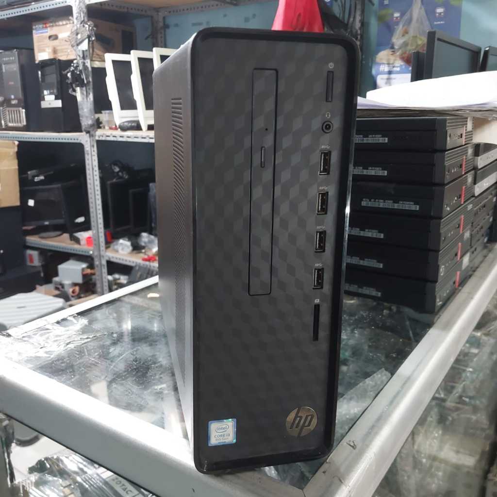 PC KOMPUTER HP SLIM DESKTOP INTEL CORE I3 8100 4GB 1TB WIFI HDMI