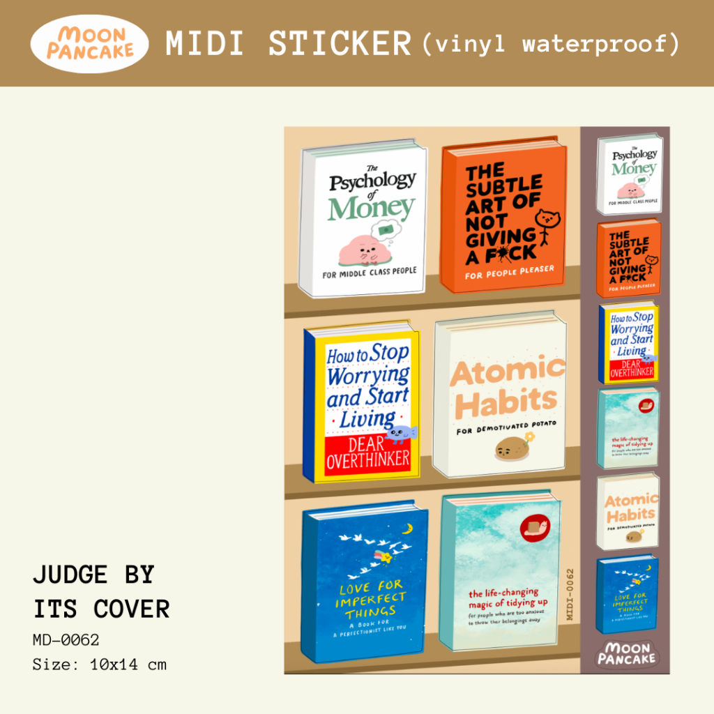 

Moon Pancake Midi Sticker - Judge by Its Cover