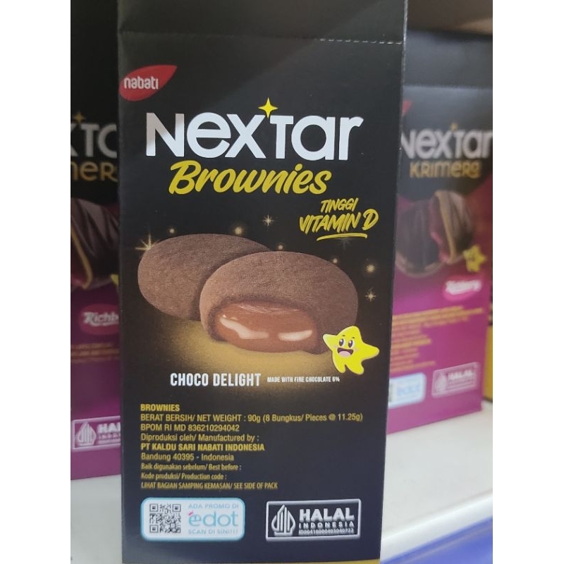 

Nextar nastar, brownies, krimers 80gr