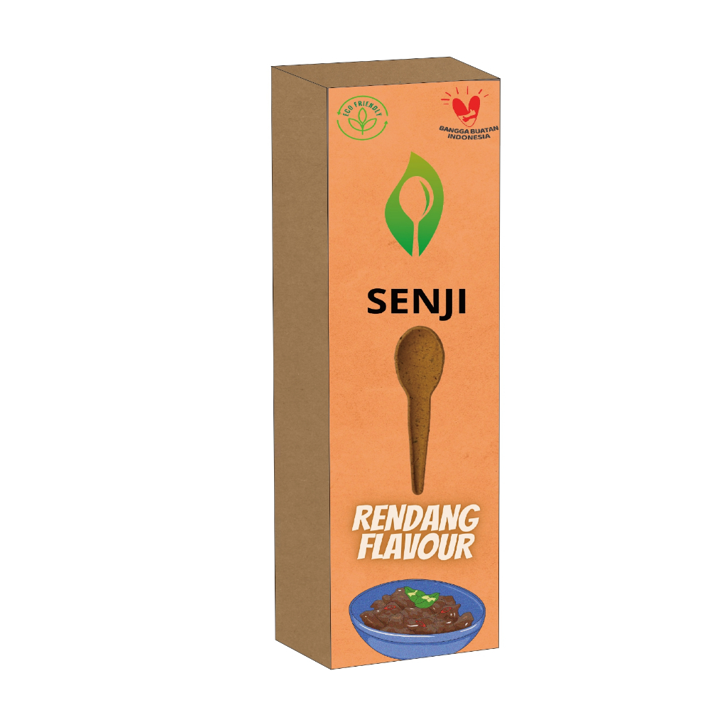 

SENJI (SENDO AJIB) RENDANG FLAVOUR - EDIBLE SPOON