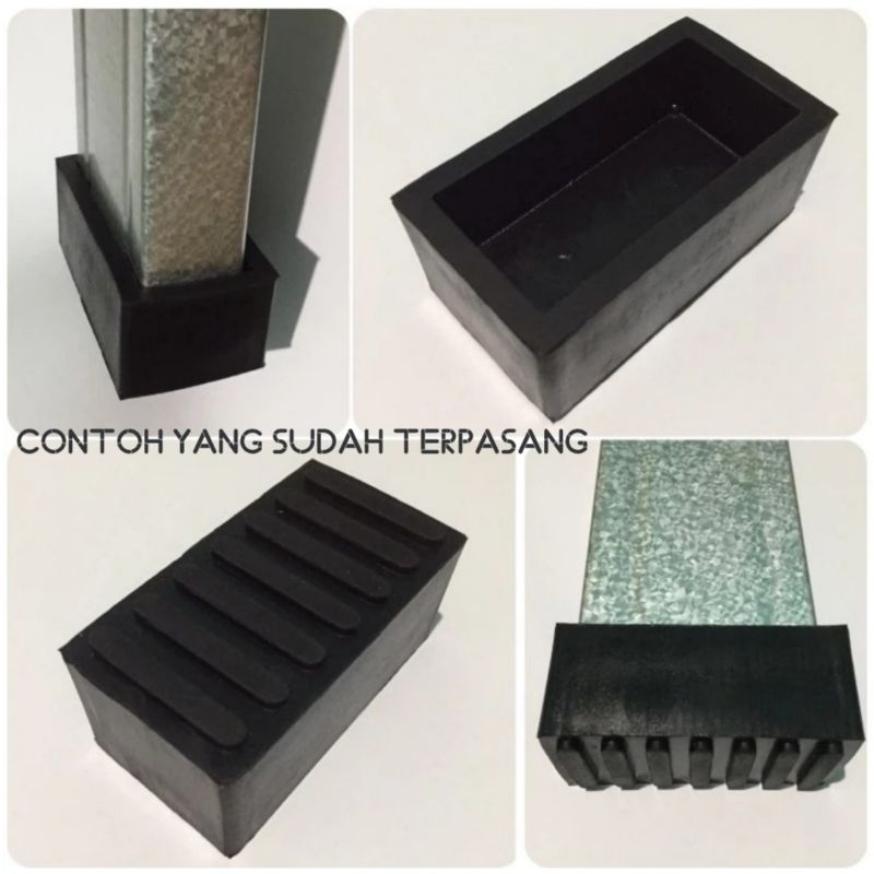 Karet Kaki Tangga Baja Ringan Canal Kanal C 35x75