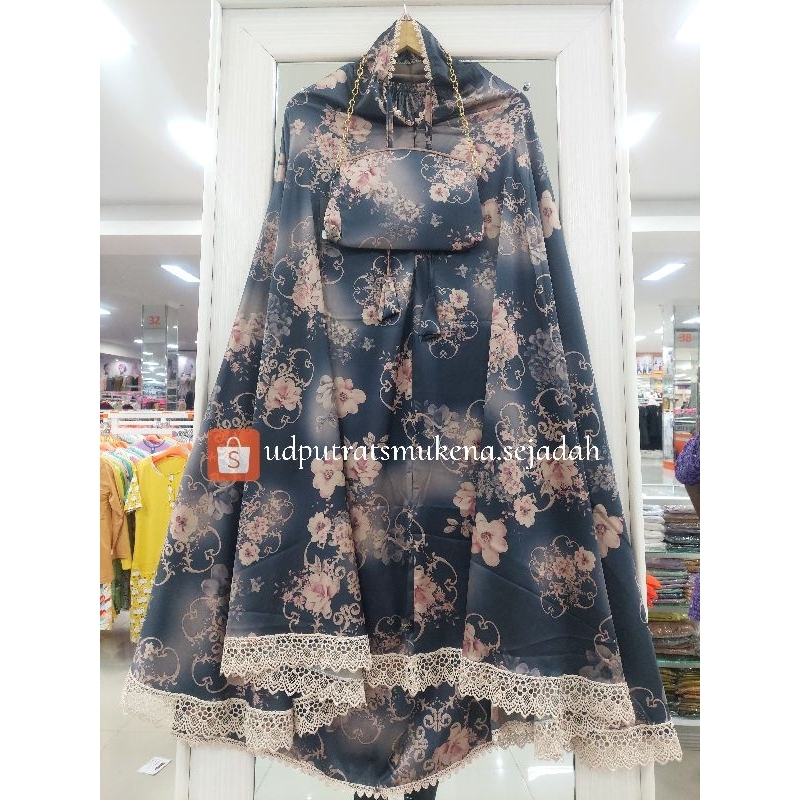 Mukena Armani Silk Renda