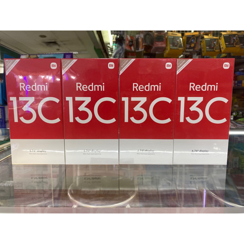 xiaomi aredmi 13c ram 6gb/128gb baru segel garansi resmi xiaomi indonesia
