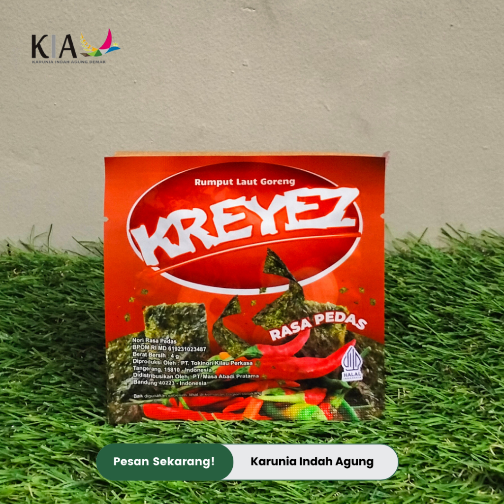 

Kreyez Rumput Laut - Rasa Pedas