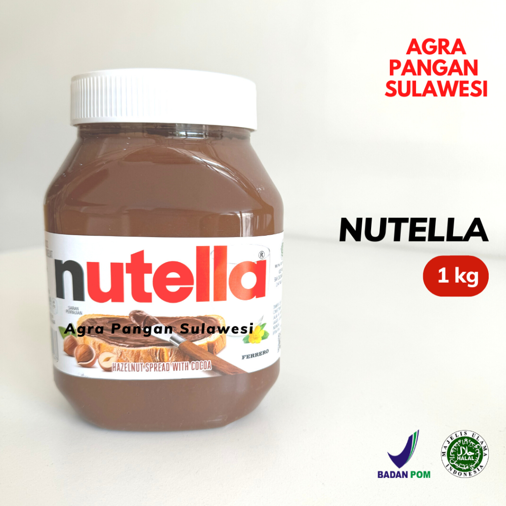 

Nutella Selai Coklat Cokelat Kacang Hazelnut Chocolate Spread 1kg