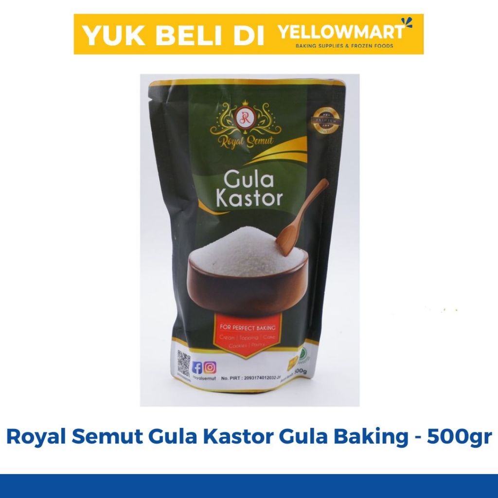 

Royal Semut Gula Kastor Gula Baking - 500gr