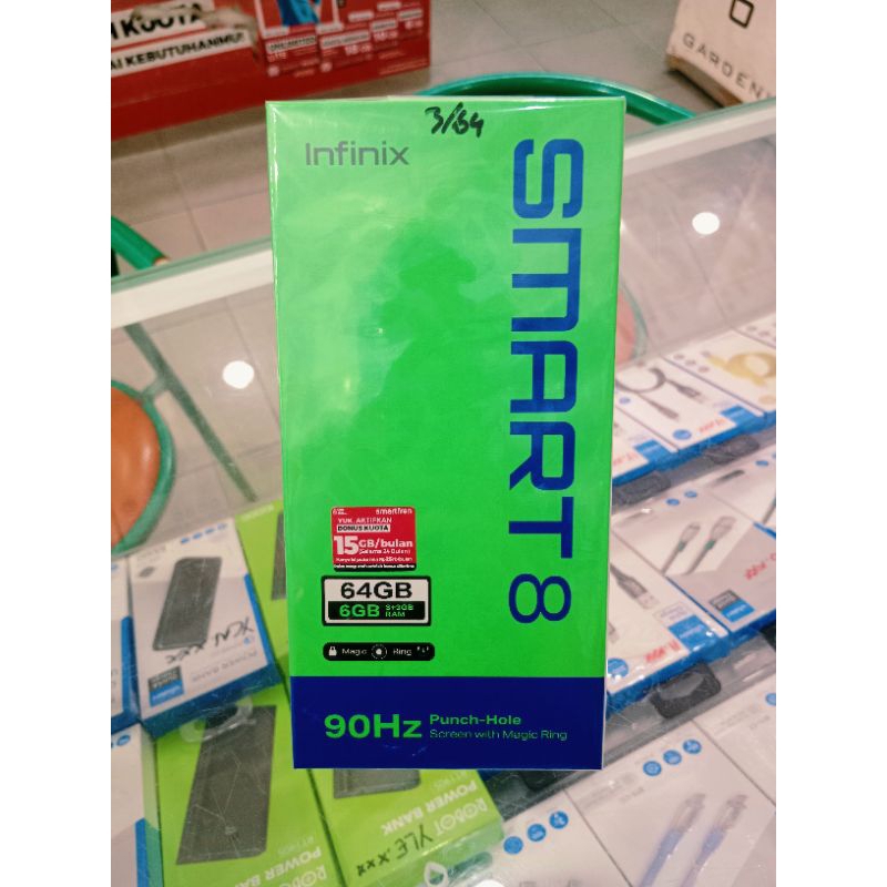 Infinix Smart 8 Ram 3/64Gb baru PlasmaPonsel