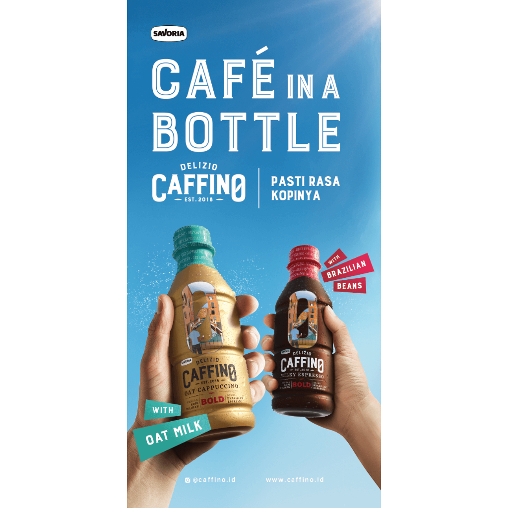 

Kopi Caffino Botol 200ml All Varian Milky Espresso Oat Cappuccino