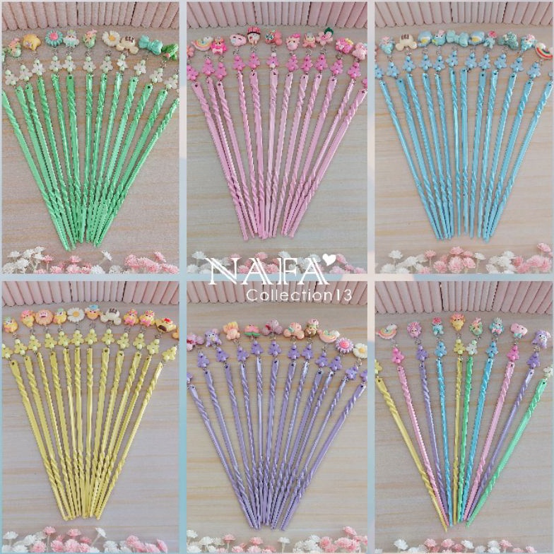 

Diskon 1Lusin (12pcs) Tuding Ngaji Karakter 8FF