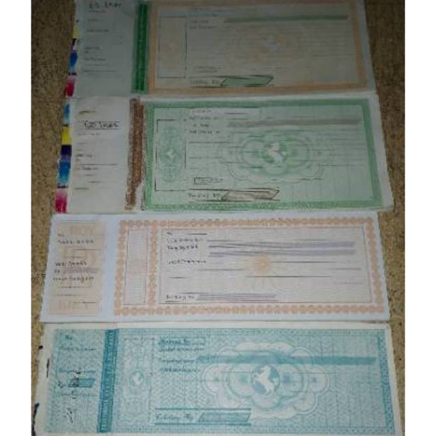 

el terkini Kwitansi lama tanpa tulisan tahun 6WT