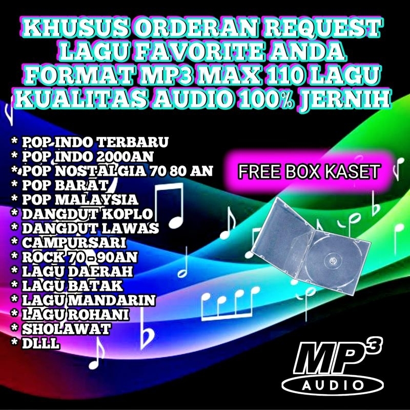 KASET MP3 BUAT DI MOBIL BISA REQUEST LAGU DJ-LAGU POP-LAGU SHOLAWAT-LAGU  RELIGI-LAGU MALAYSIA-LAGU 