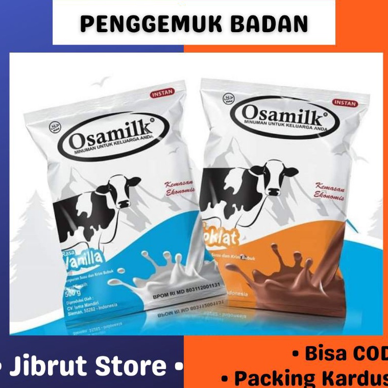 

[♧D35(] OSAMILK SUSU BUBUK 500 gram Elewen