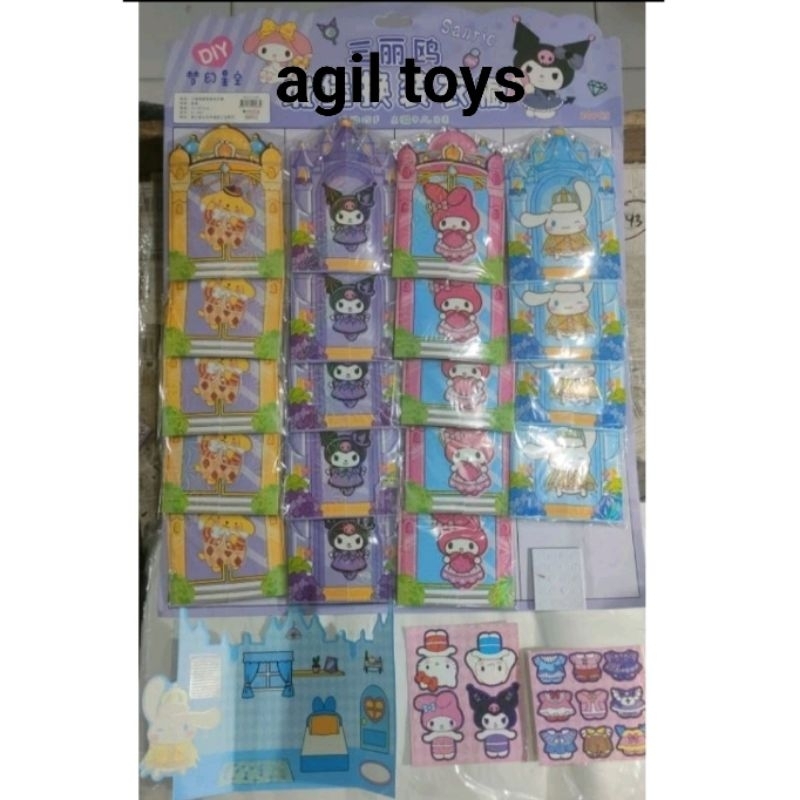 

stiker Sanrio isi 20pcs