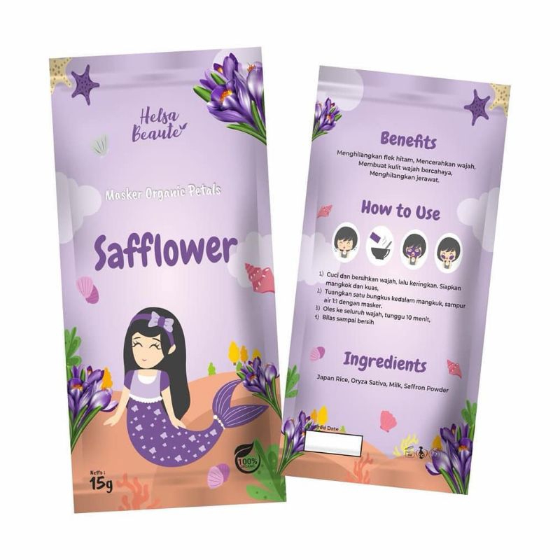 Cetak kemasana sachet custom