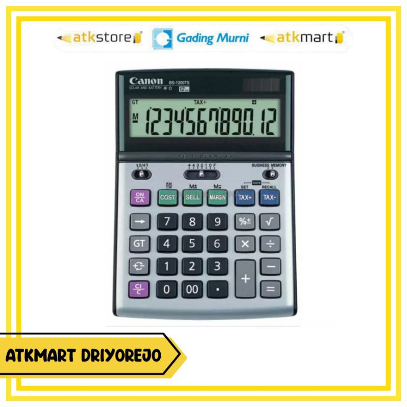 

CANON CALCULATOR BS-1200TS HWB - KALKULATOR