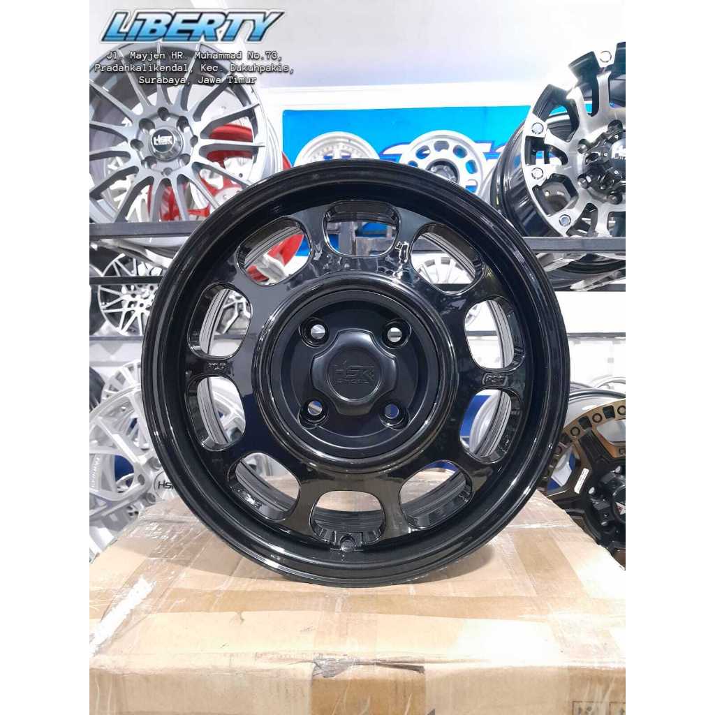 Velg Mobil Model kaleng Ring 15 HSR KLG R15 Buat Brio Agya Ayla Calya sigra Avanza