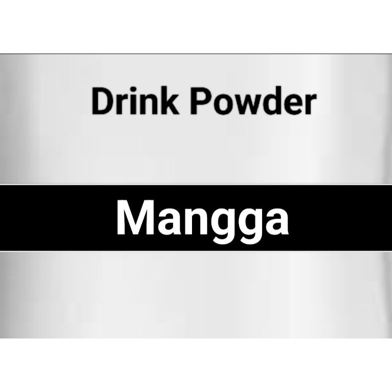 

[☺S5$] Drink Powder Mangga [244]