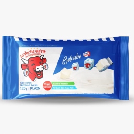 

[✺G64&] Belcube plain Cheese MPASI 125gr /Keju Bayi Belcube / KEJU KIRI / ARLA PUCK Stock Ada