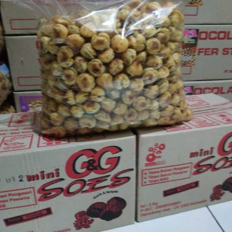 

Soes Coklat GG 1 Dus 2Kg Soes Coklat Lumer