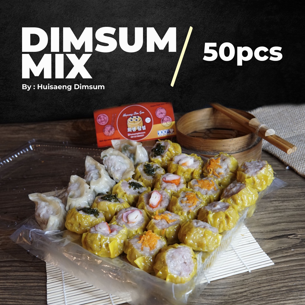 

✨Grosir✨ Dimsum Isi 50 pcs Halal dengan Saus di Kota Bandung Indonesia (Frozen/Fresh) PREMIUM SUPER (BISA KIRIM LUAR KOTA) buruan