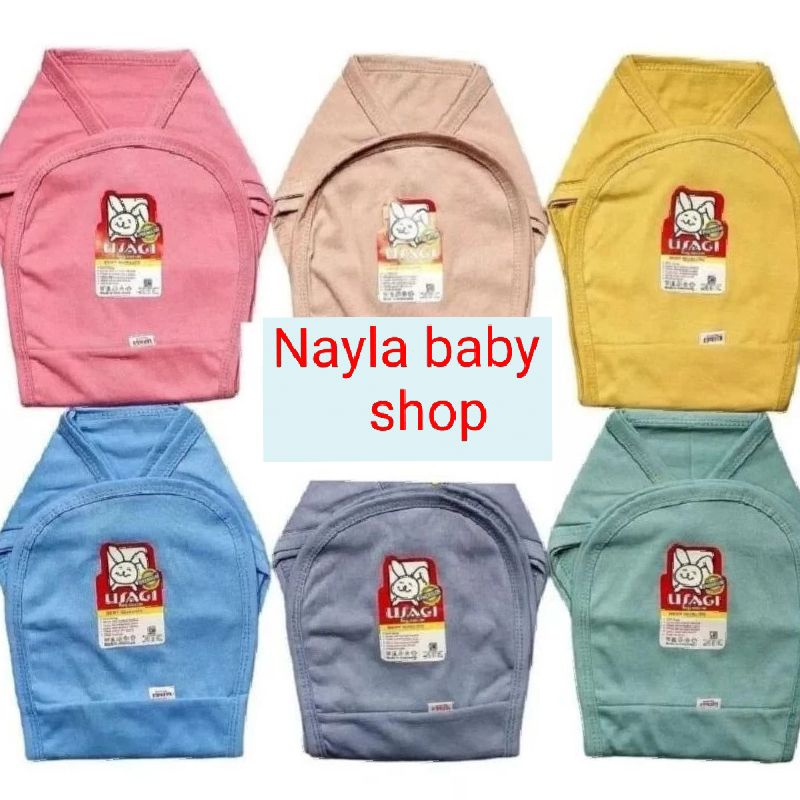 USAGI 12 Pcs Popok Kain Bayi Polos Premium SNI
