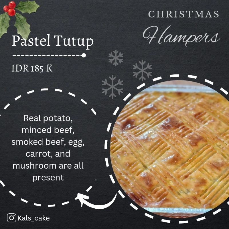 

Hampers Natal Pastel Tutup istimewa