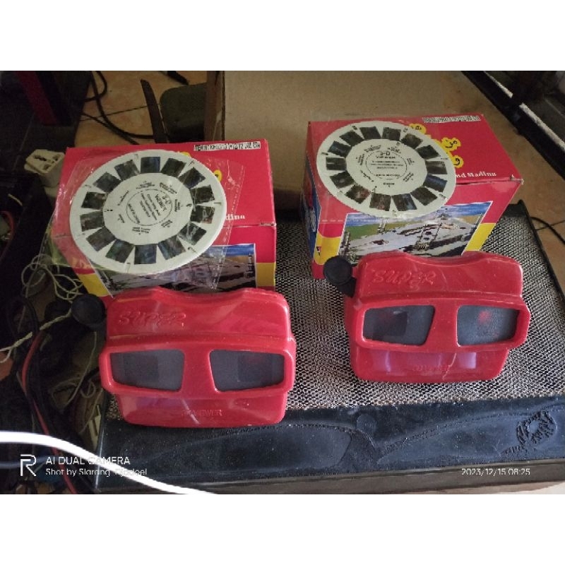 view master mainan jadul antik lengkap dengan film