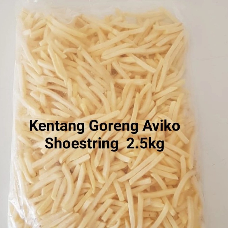 

VSZT5896 Terbaru Kentang Goreng Aviko Shoestring 2.5kg