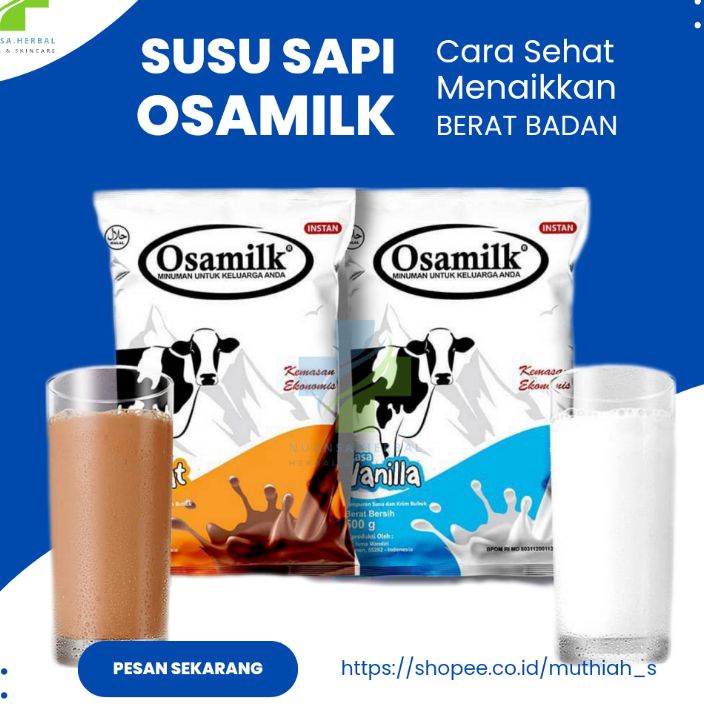 

VHPH1161 MEGA SALE SUSU OSAMILK GEMUK BADAN 500 gram