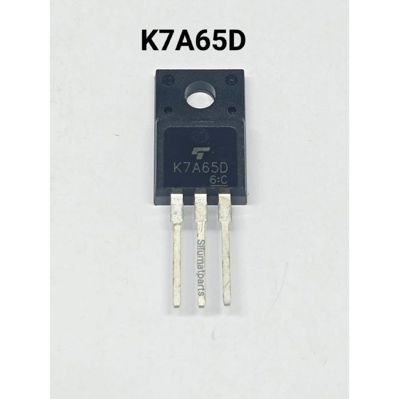 MOSFET K7A65D FET 7A65D 7A65 FET POLYTRON / Transistor K7A65D 7A65D