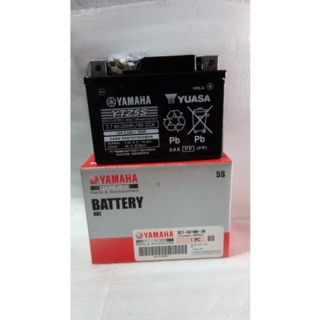 Aki Kering Motor Yamaha YUASA YTZ5S Asli Yamaha Mio j,Soul gt,Karisma,Vixion,Revo absolute,blade, Su