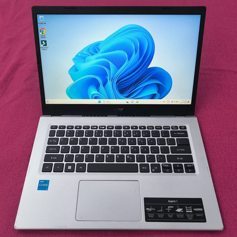 Laptop Acer Aspire 5 Core i3 Gen 11 Second / Laptop Acer Aspire 5 / Acer Aspire 5 Core i3
