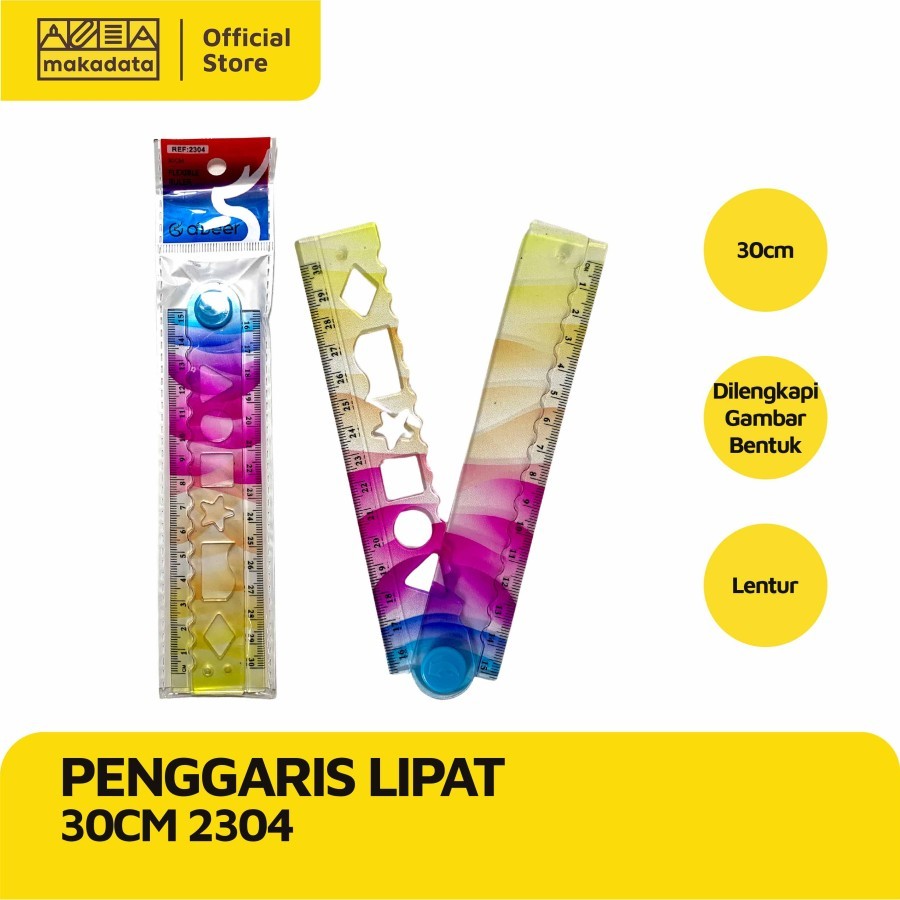 

PENGGARIS LIPAT | GARISAN 30 CM LENTUR 2304