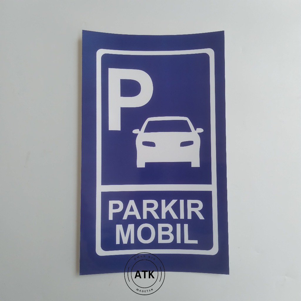 

Stiker Parkir Mobil - Stiker Khusus Parkir Mobil - Rambu Parkir