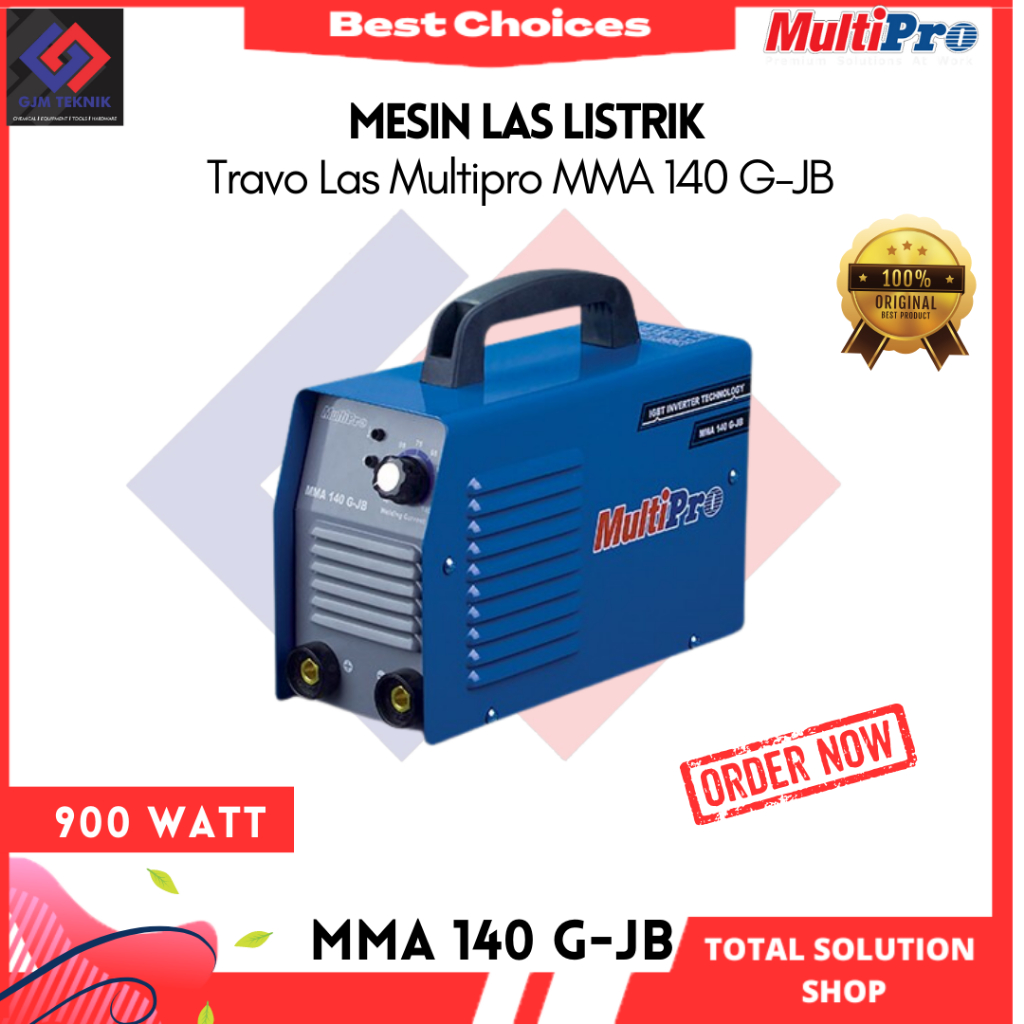 MULTIPRO Mesin Las Inverter Travo Las MMA 140 GJB