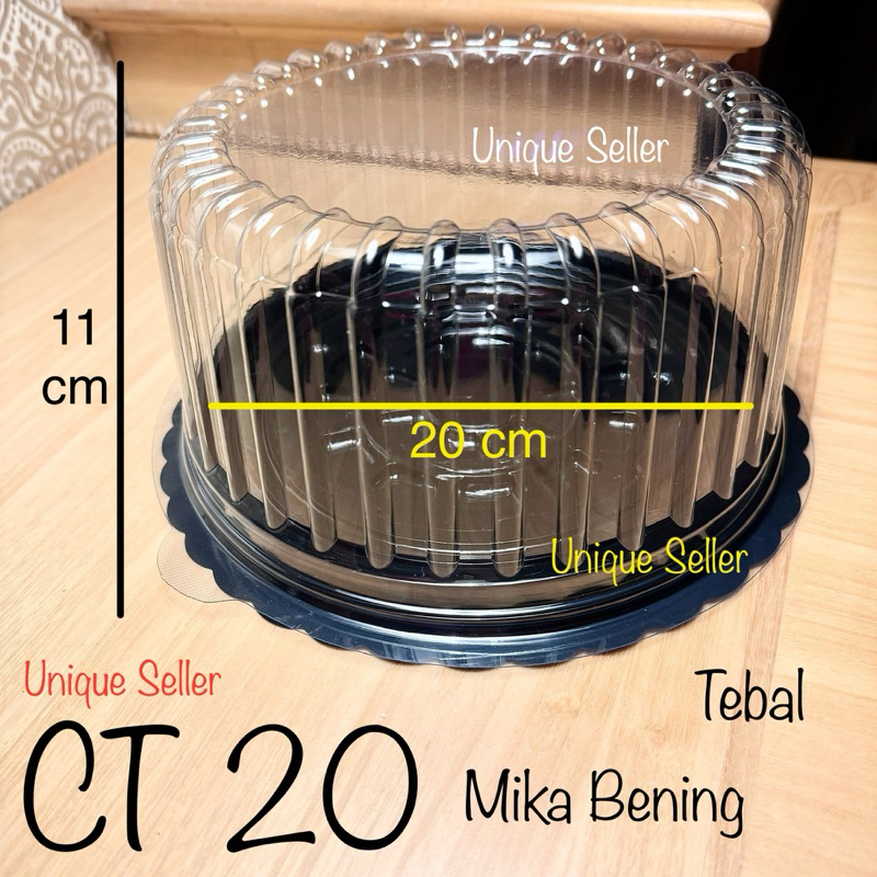 [Isi10] Mika Tumpeng Mini 20 cm BULAT / Mika CT 20 Bulat / Mika Cake Tray 20 / Mika CT 20 BULAT Diam