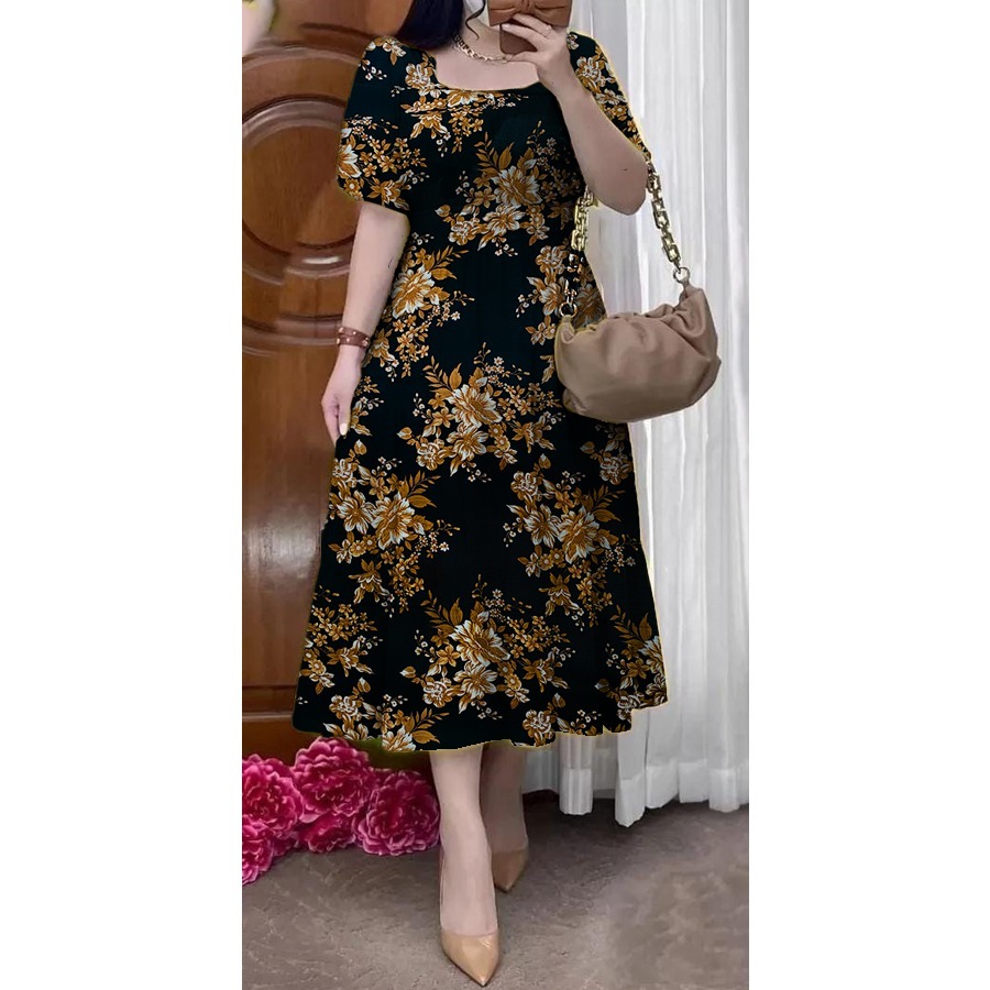 Baju Homedress Cantik Minidress Kekinian Driss Midi Perempuan Dwres Terbaru 2026 Dres Simple Dewasa 