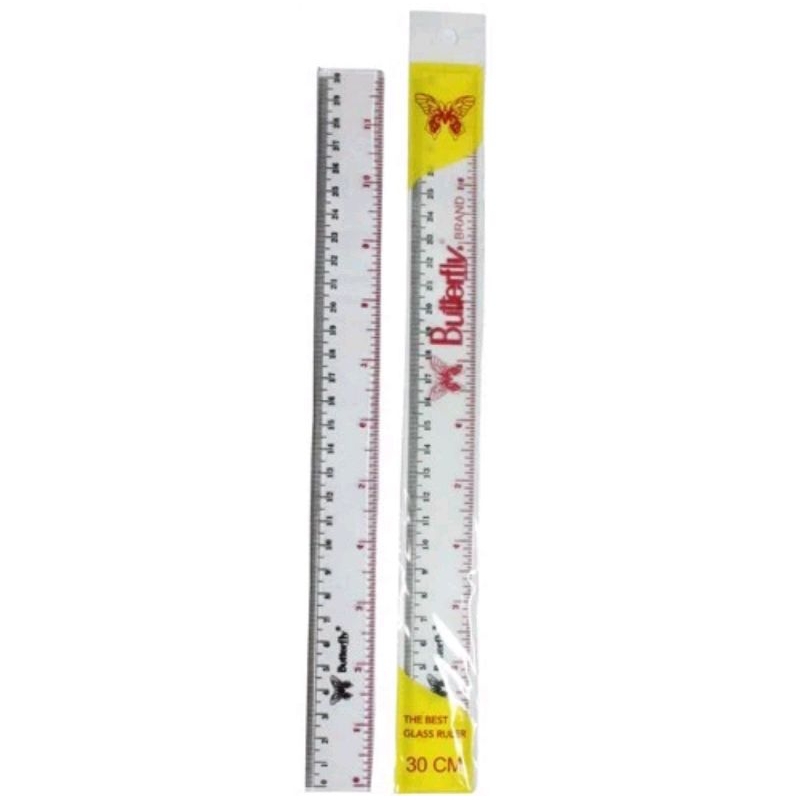 

Penggaris Butterfly Plastik 30cm