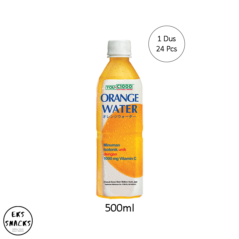 

You C1000 Orange Water 500ml [1 Dus 24 Pcs]