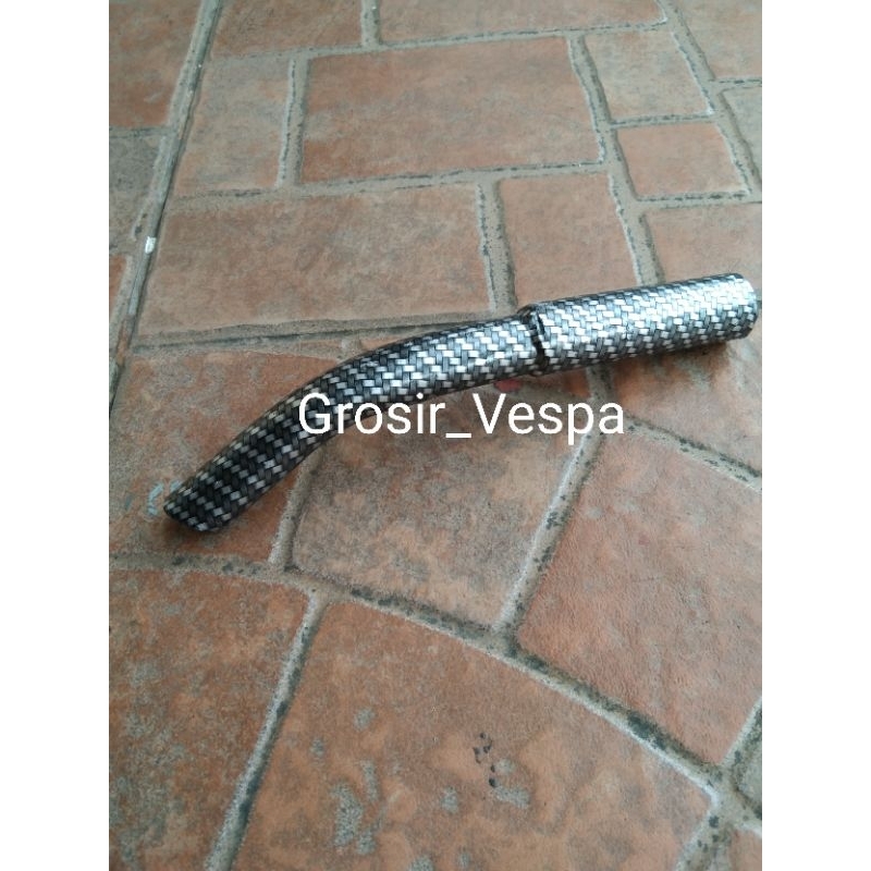 slencer knalpot Vespa karbon.slencer knalpot vespa.sambungan knalpot vespa