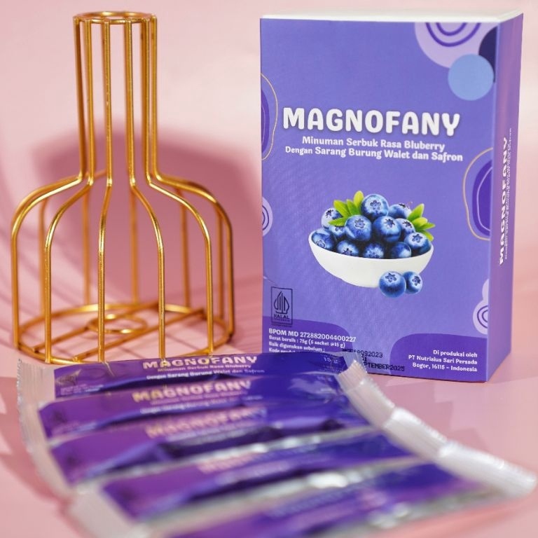 

Terb4ruy Magnofany Collagen Drink with Birdbest dan Saffron | Minuman kolagen glutathione blueberry In Sale