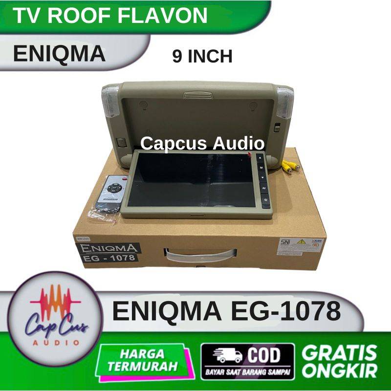 TV PLAFON ROOF MONITOR ENIQMA 9 INCH