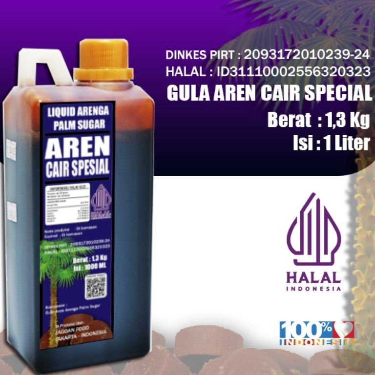 

[✄O60➢] GULA AREN CAIR SPECIAL MIX PREMIUM QUALITY UNTUK KOPI TEH SUSU BROWN SUGAR GULA MERAH Termurah di