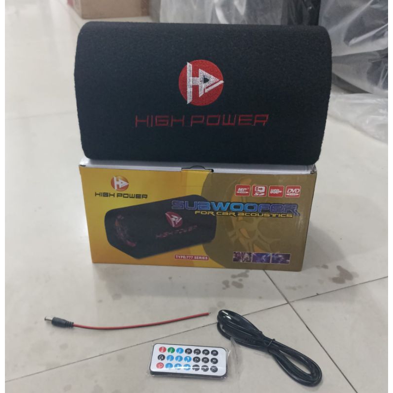 Speaker Bluetooth HIGH POWER Subwoofer 5" 777 Series ( Bisa Pakai Dimobil )