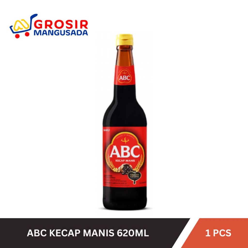 

ABC Kecap Manis 620ml Botol