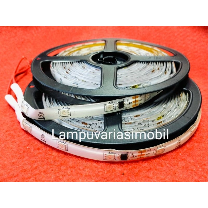 Led strip RGB 5050 12volt - 24volt running ic otomatis