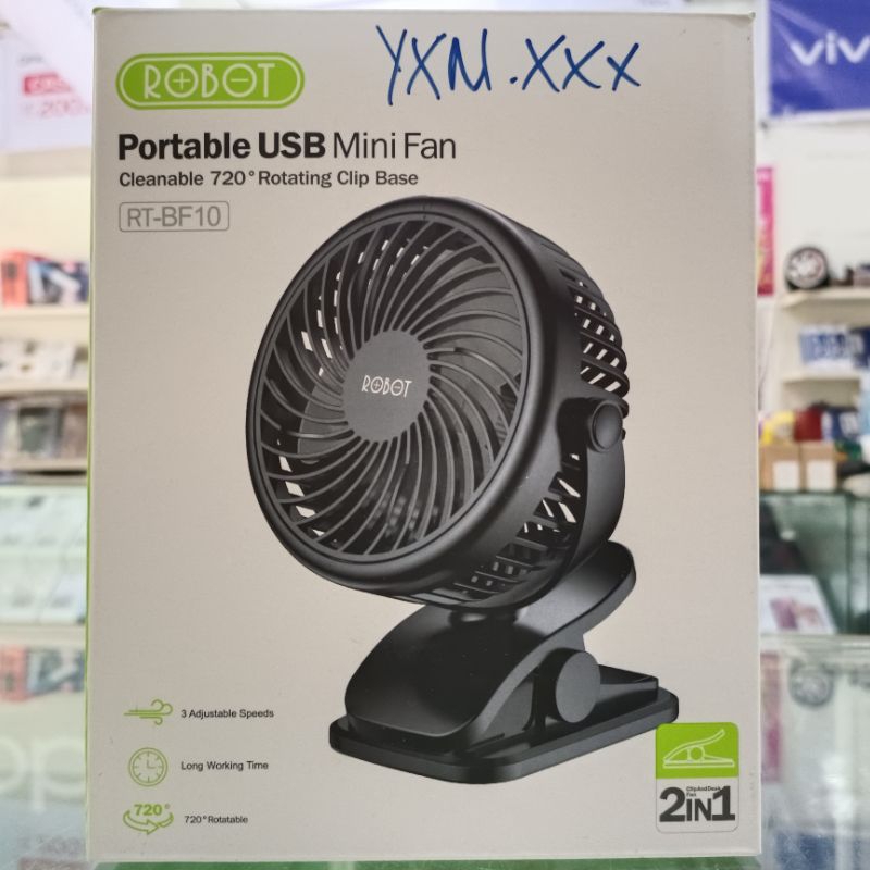 Kipas Portable Robot RT-BF10