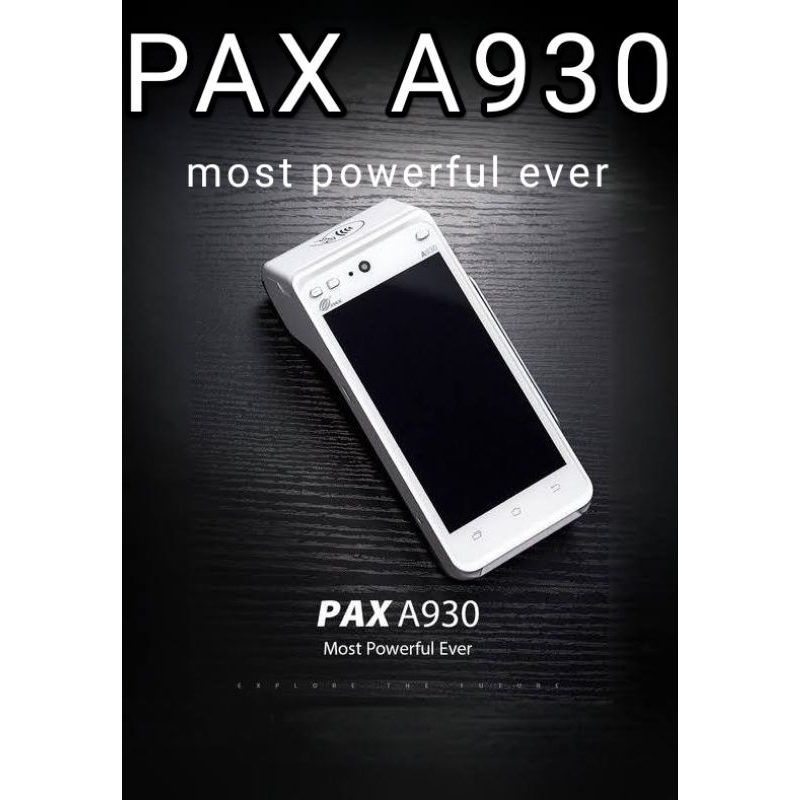 EDC PAX A930 PAKET FULLSET DIGITALISASI SPBU & BSI AGENT DLL.