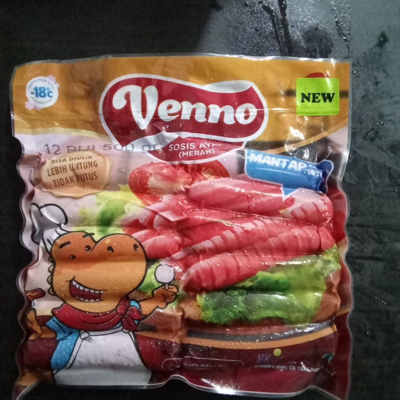 

venno sosis merah jumbo